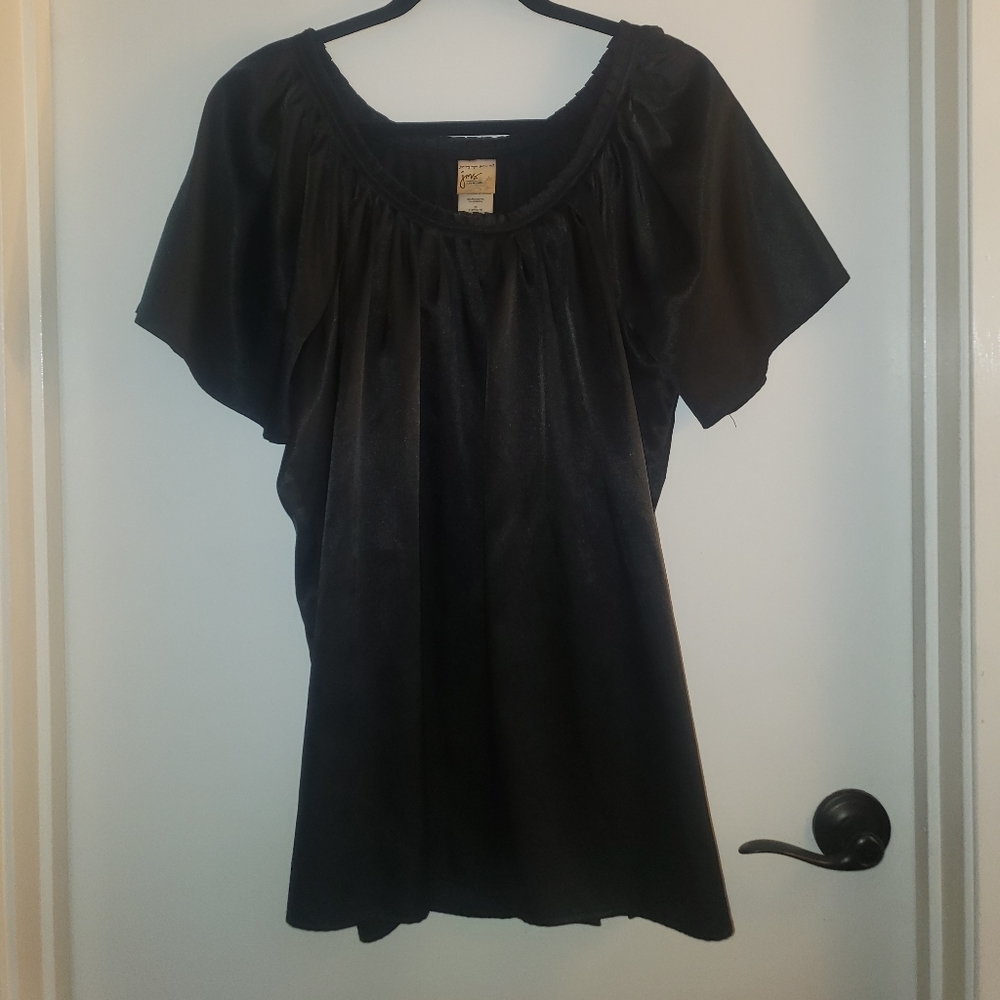 Black dress shirt